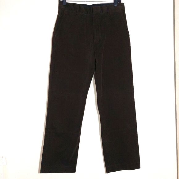 EUC Banana Republic Mens Brown Corduroy Pants Straight Leg Comfort Size 30X30 - Picture 1 of 12